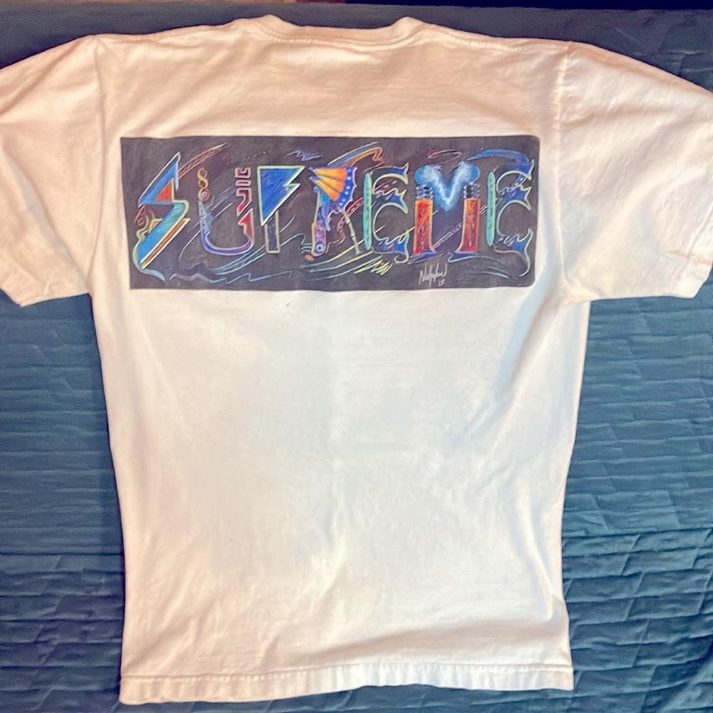 Supreme rare front and back graphics T-Shirt